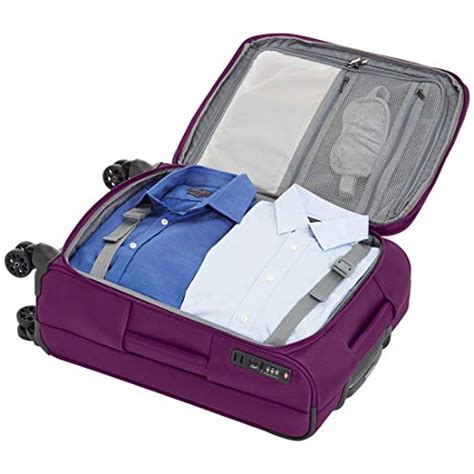 Amazon Basics 2 Piece Expandable Softside Spinner Luggage Suitcase With