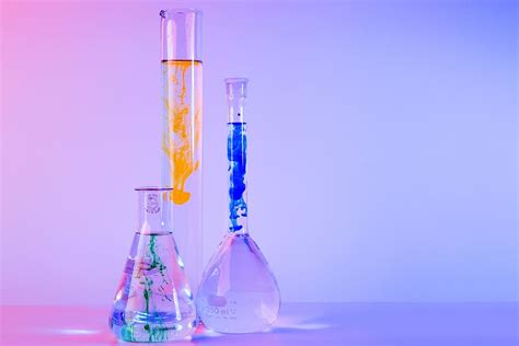 Hd Wallpaper Beakers For Science With Water Photo Backgrounds School
