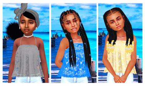 Sims 4 Child Hair Tumblr
