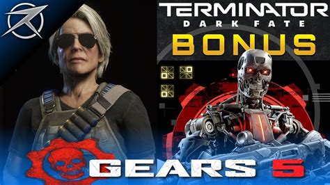 Gears 5 Terminator Dark Fate Special Sarah Connor Character Gears 5