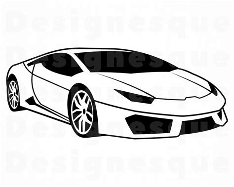 Sports Car SVG Luxury Car Svg Racing Car Svg Sports Car Etsy In Car Drawings Car