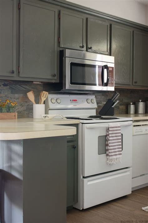 Or fill in an outdated engraved design with putty. How To Update Old Kitchen Cabinets