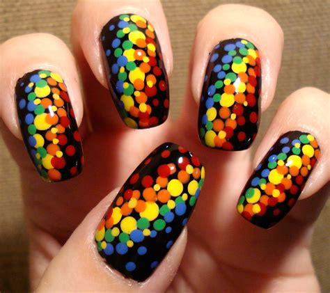 Dsc06009 1553×1382 Rainbow Nails Rainbow Nails Design Rainbow
