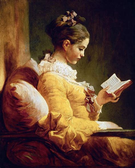 Young Girl The Reader Jean Honore Fragonard