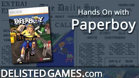 Paperboy Xbox 360 Delisted Games Hands On Youtube
