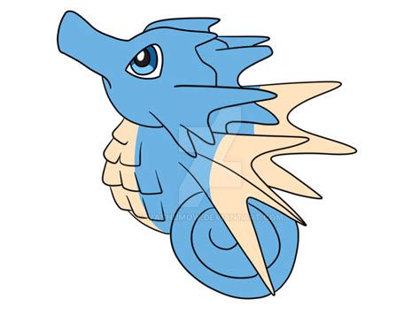 Pokedex Challenge 117 Seadra By Washumow On Deviantart