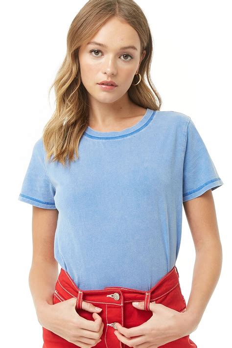 Faded Knit Tee Forever 21
