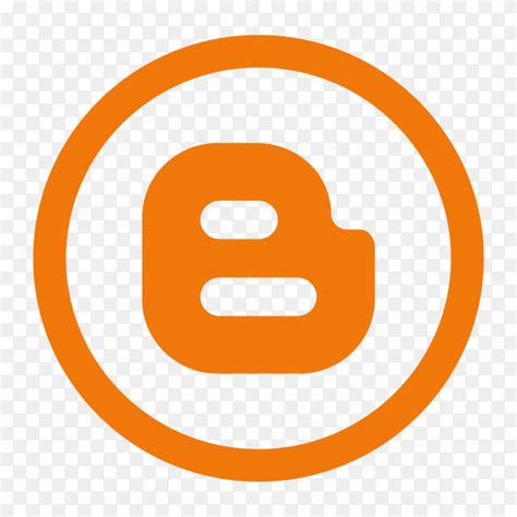 4,000+ vectors, stock photos & psd files. Popular social media Blogger logo on transparent PNG ...