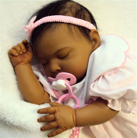 Reborn Bebê Reborn Boneca Que Parece Bebê Afro Americanos