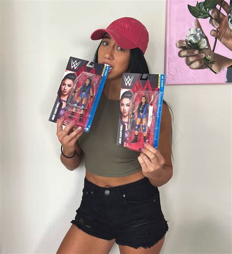 Indi Hartwell Shows Off Her Action Figure And Her Belly Button R