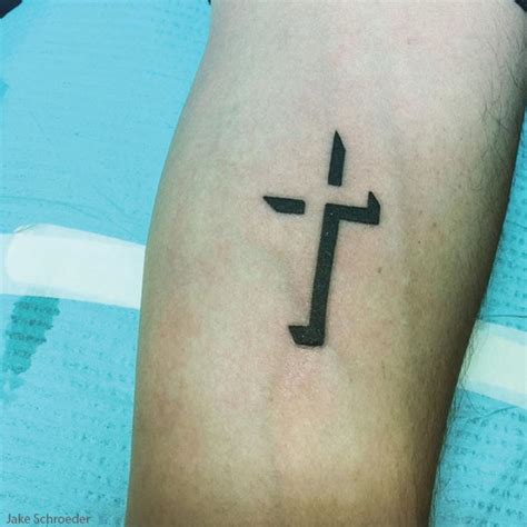 Using Christian Symbols In Your Cross Shadow Tattoo Custom Tattoo Art