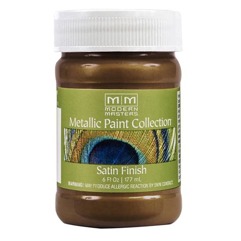 6 Oz Modern Masters Me190 Statuary Bronze Metallic Paint Collection