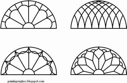 Stained Glass Patterns Lamp Pattern Transoms Half