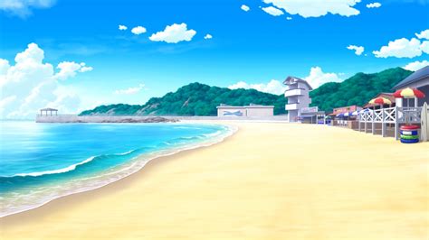 Anime Beach Wallpaper Anime Beach Wallpapers Bodycowasung