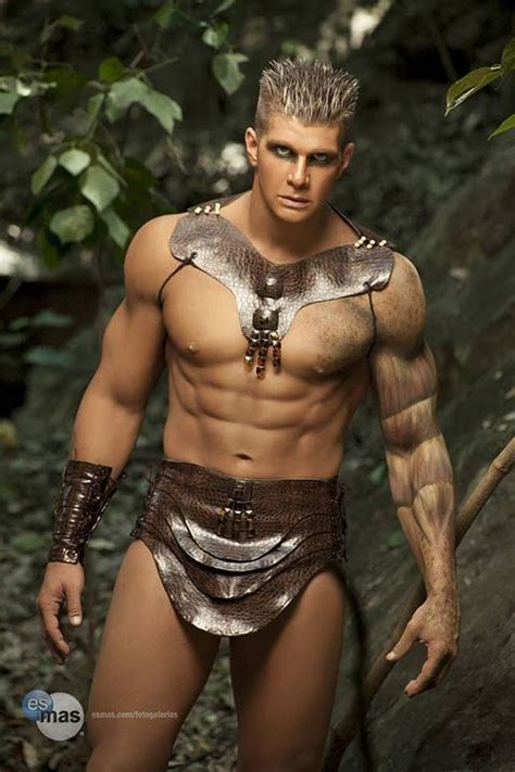 Muscle Cosplay Art Of Man Warrior Sexy Men