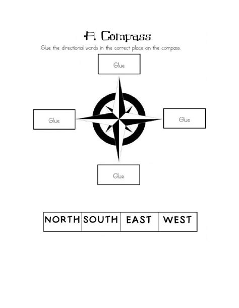 Cardinal Directions Online Worksheet Live Worksheets