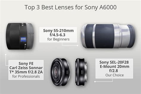 10 Best Lenses For Sony A6000 In 2023