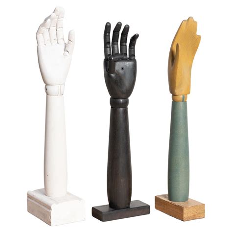Wooden Mannequin Hand At 1stdibs