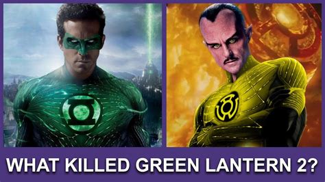 Why Green Lantern 2 Was Never Made With Ryan Reynolds Youtube