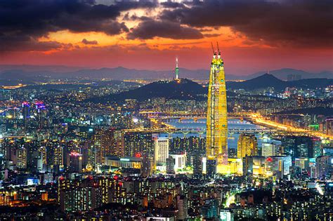Seoul Night Stock Photos Pictures And Royalty Free Images Istock