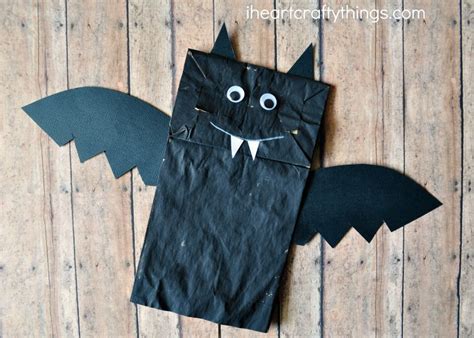 Paper Bag Bat Halloween Craft For Kids I Heart Crafty Things