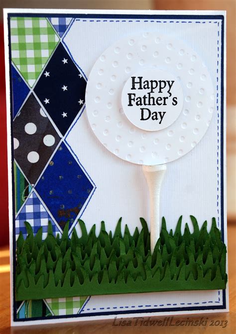 Happy Fathers Day Golf Homemade Birthday Cards Paper Crafts Cards