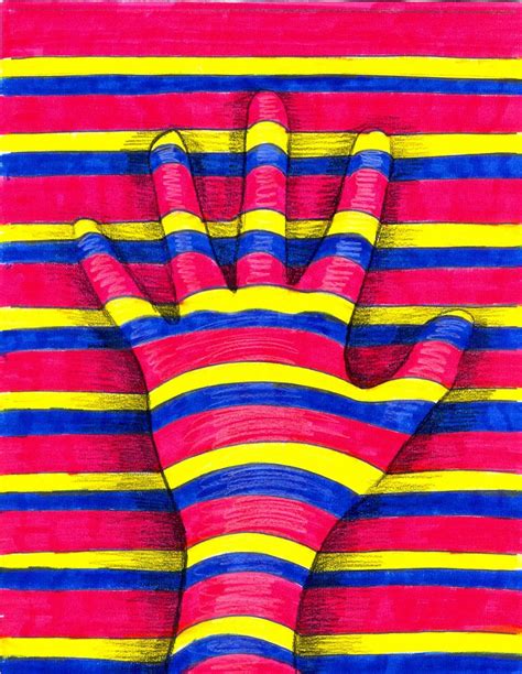 The Lost Sock Art Elements Using Hands Op Art Lessons Art Lessons