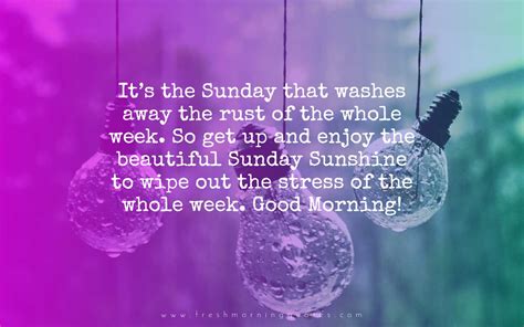 40 Beautiful Good Morning Sunday Quotes Freshmorningquotes