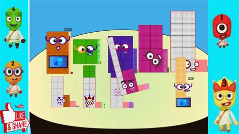 2021 New Numberblocks Animationnumber In The Numberblocks Band Short
