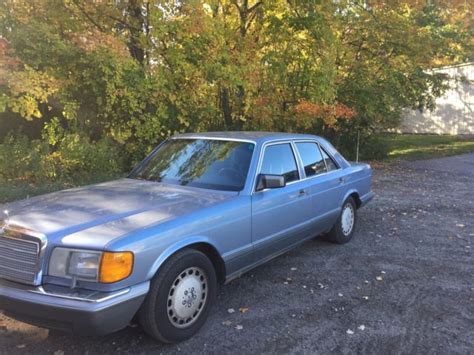 1988 Mercedes Benz 300se W126 Classic Mercedes Benz 300 Series 1988