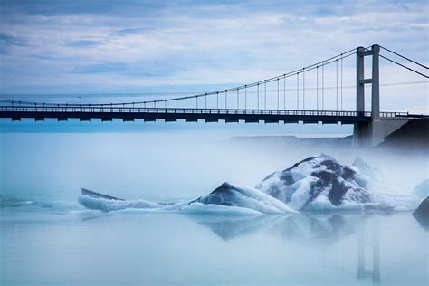 Iceland Jökulsárlón Ice Bridge A Bridge Crosses The Ice Flickr