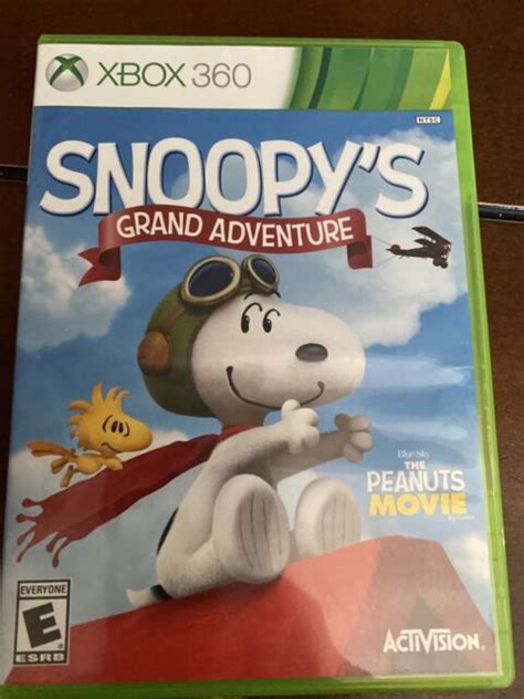 Peanuts Movie Snoopys Grand Adventure Microsoft Xbox 360 2015 For
