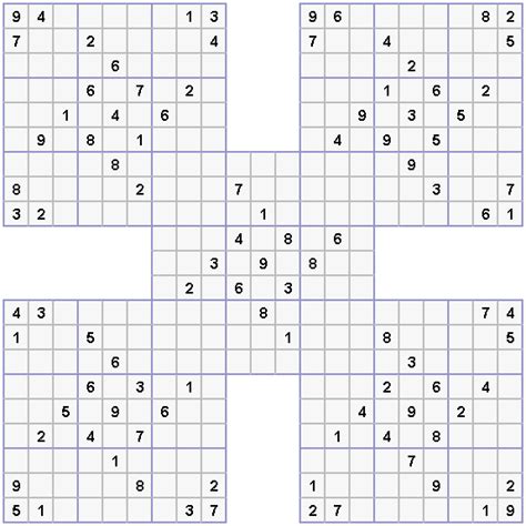 Grid Sudoku Puzzles
