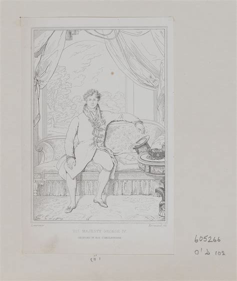 Charles Normand 1765 1840 HIS MAJESTY GEORGE IV