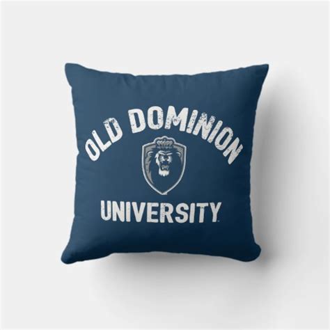 Old Dominion University Throw Pillow Zazzle
