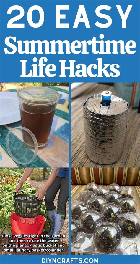 20 Brilliant Summer Life Hacks To Make Your Life Easier Diy And Crafts