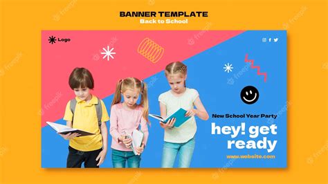 Free Psd Back To School Banner Template