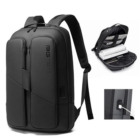 Bange Men Anti Theft Waterproof Laptop Backpack 156 Inch Daily Work