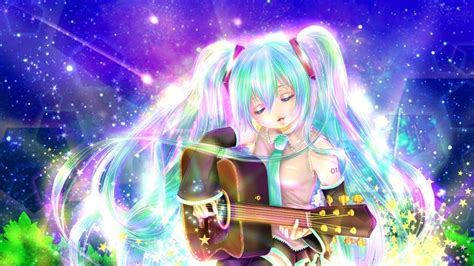 Hatsune Miku Under The Starry Sky Acoustic Version Vocaloid