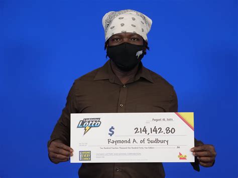 Lightning Lotto Jackpot Strikes Sudbury Resident Sudbury Star