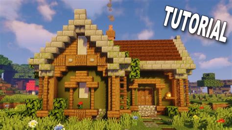 How To Build Minecraft Cottage Video With Building Guide
