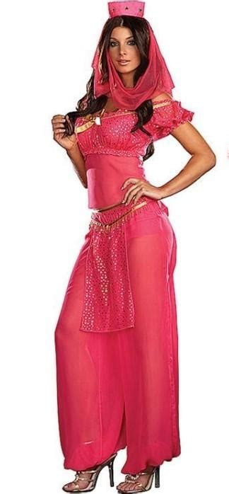 womens bollywood indian princess dancer ladies fancy dress costume all sizes
