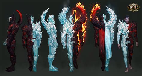 Fire And Ice Armor Art Path Of Exile Art Gallery