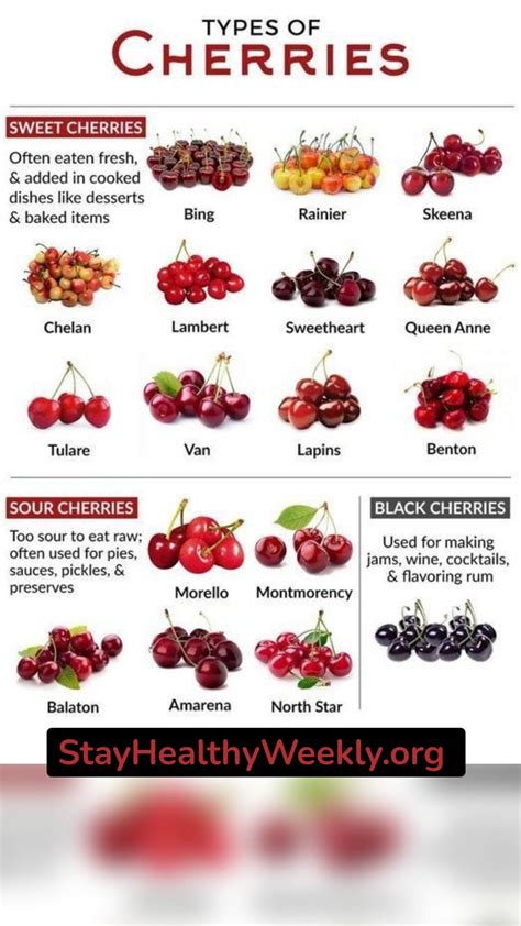 Types Of Cherries