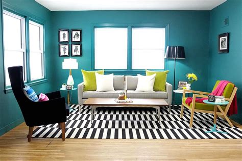 Ruang tamu adalah salah satu ruangan terpenting yang ada di dalam sebuah hunian. Gambar hiasan ruang tamu tema turquoise ~ Cikgu Norazimah