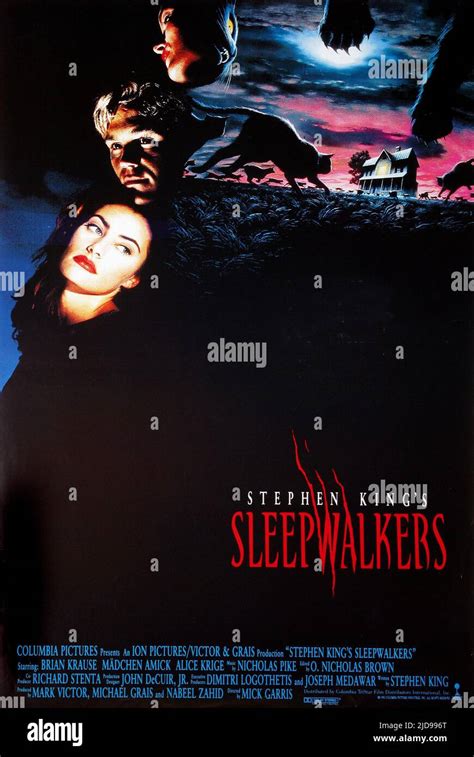 Amickposter Sleepwalkers 1992 Stock Photo Alamy