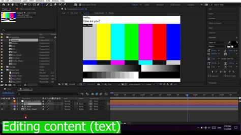 This is not an accident. After effect facebook post template editing tutorial - YouTube
