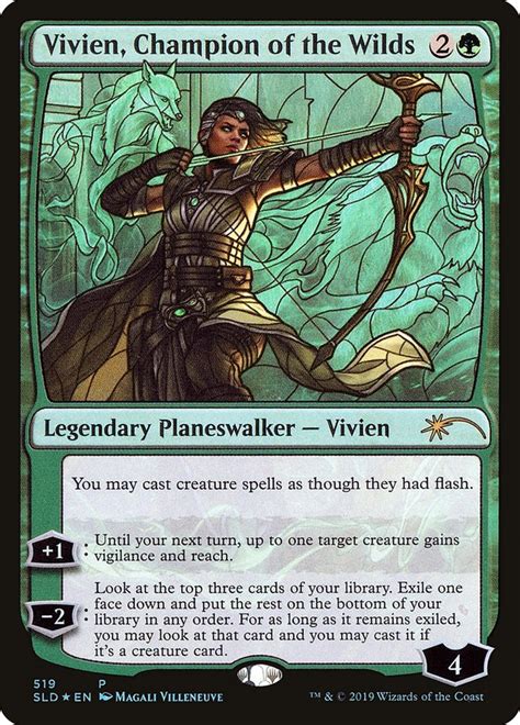 Vivien Champion Of The Wilds Magic The Gathering Mtg Card