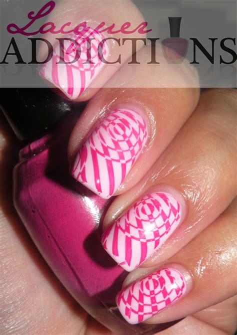 Red Angel Nail stamping plates. Lacquer Addictions nail blog. Nail Art