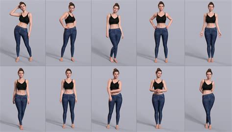 Z Ultimate Standing Pose Variety For Genesis 8 Female And Genesis 9 Daz 3d